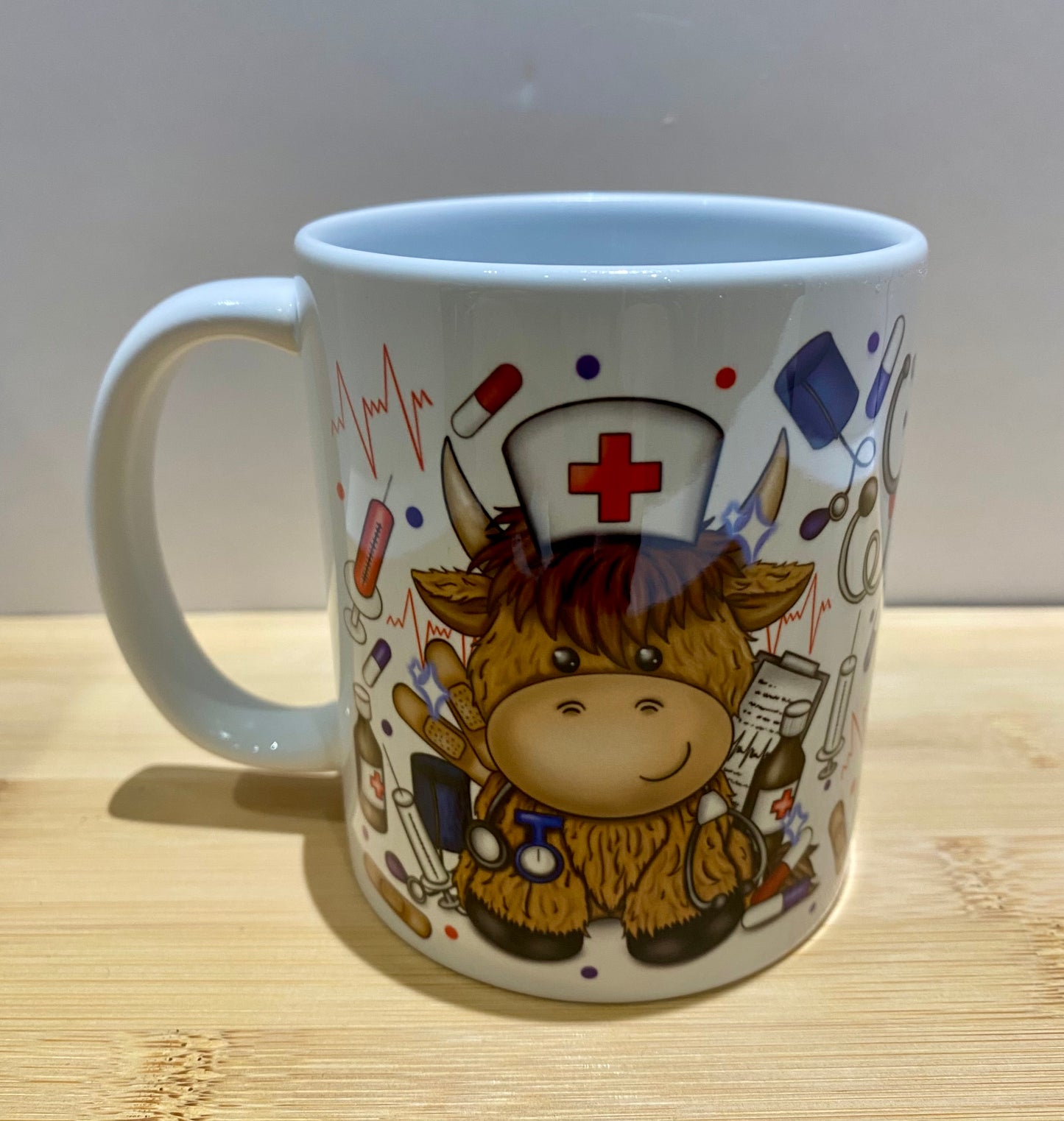 Highland Cow Nurse Mug