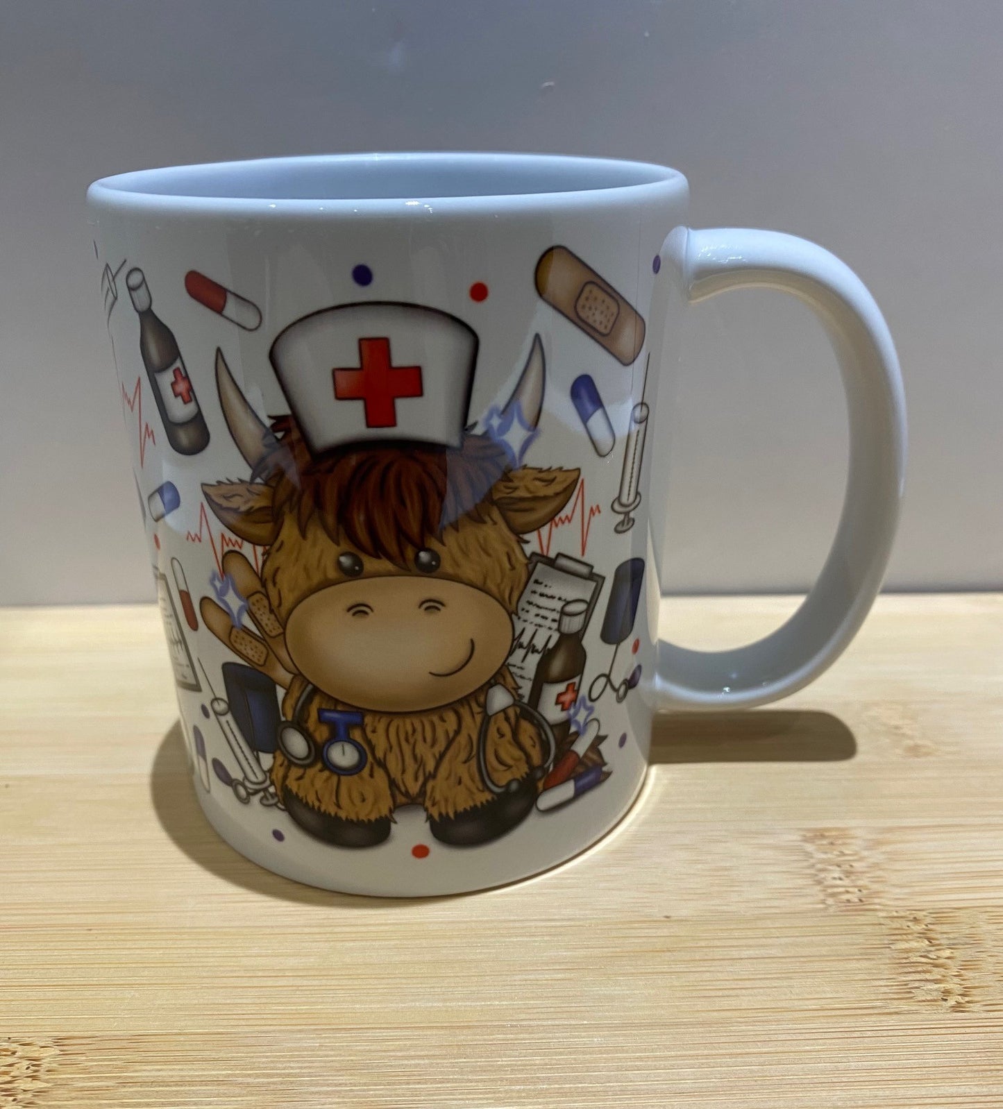 Highland Cow Nurse Mug